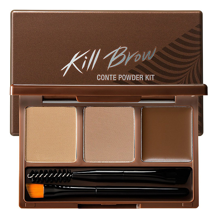 Bột Kẻ Chân Mày Clio Kill Brow Conte Powder Kit (Ad) 5.5g