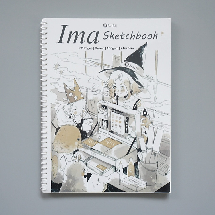 Sổ vẽ chuyên dụng NaBii Ima Sketchbook 160gsm