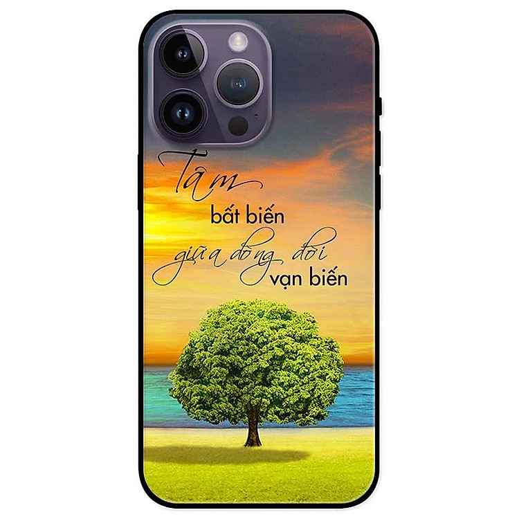 Ốp lưng dành cho Iphone 14 - Iphone 14 Plus - Iphone 14 Pro - Iphone 14 Pro Max - Tâm Bất Biến