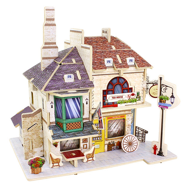 Mô hình lắp ghép Britain Tea House F135