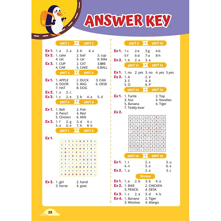 Luyện Viết Chữ Từ Vựng Tiếng Anh Theo Chương Trình Sách Giáo Khoa 1 (Global) - Ảnh 7