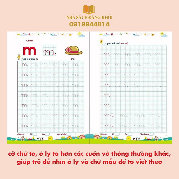 Bé Tập Tô, Tập Viết Chữ To Cho Bé Từ 4-6 Tuổi - Ảnh 5