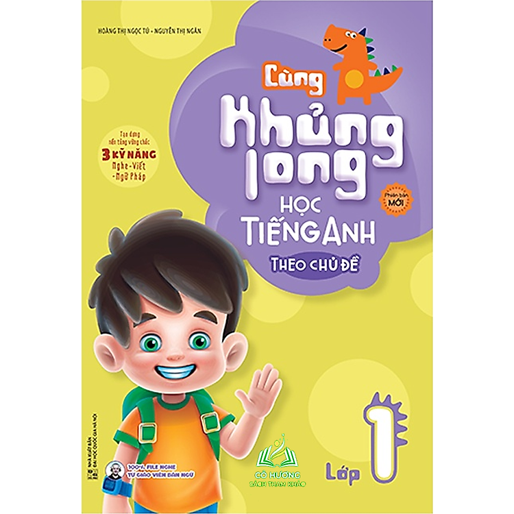 Sách - Cùng Khủng Long Học Tiếng Anh Theo Chủ Đề Lớp 1-5 (Tái bản) - MGB #huongbook