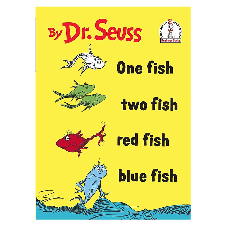 Sách One Fish, Two Fish, Red Fish, Blue Fish - Paperback