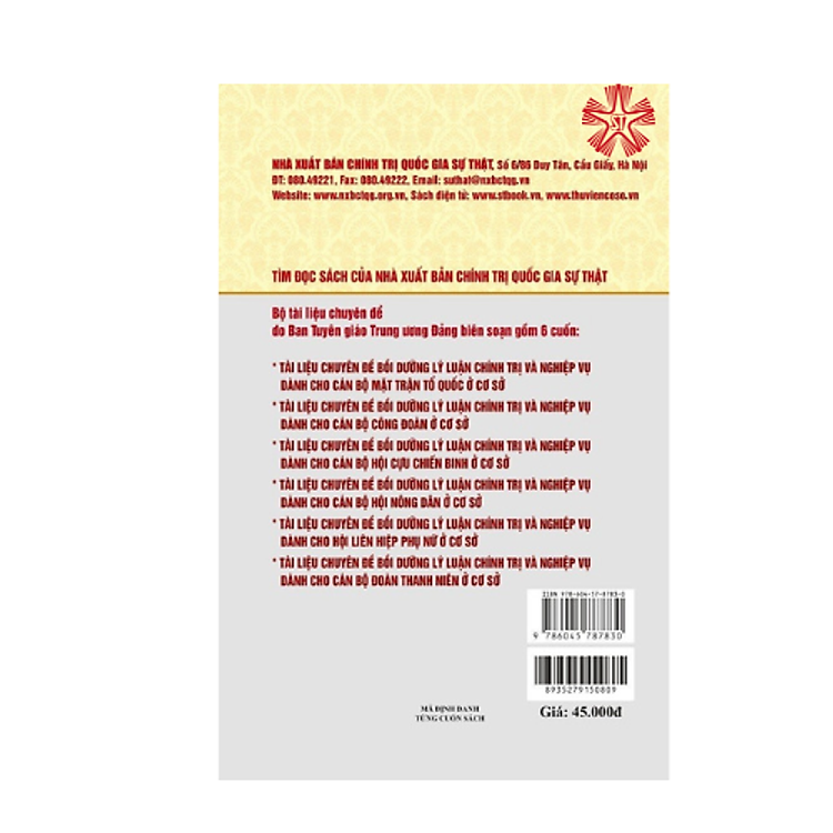 Tài Liệu Chuyên Đề Bồi Dưỡng Lý Luận Chính Trị và Nghiệp Vụ Dành Cho Cán Bộ Hội Nông Dân Ở Cơ Sở - Ảnh 2