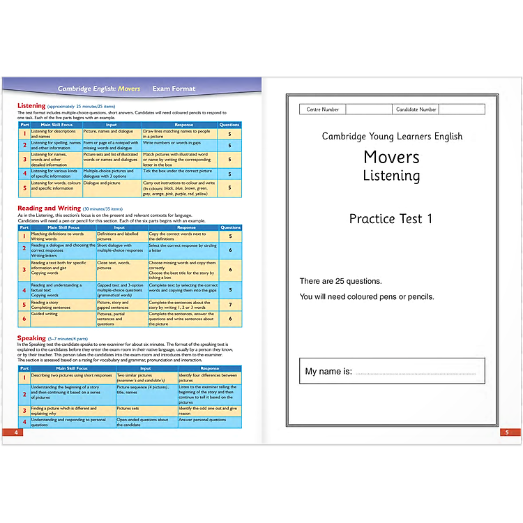 Succeed In Cambridge English: Movers 8 (2022) - Ảnh 6