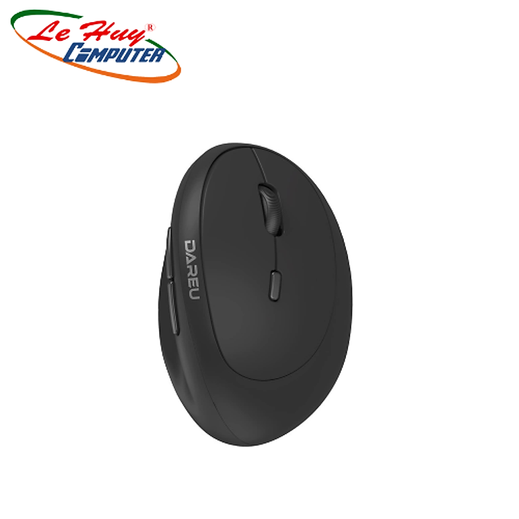 Chuột Không Dây Công Thái Học Dare-U LM158D - Đen/Hồng/Trắng/Xanh | Dual Mode: Wired + 2.4G - Hàng Chính Hãng