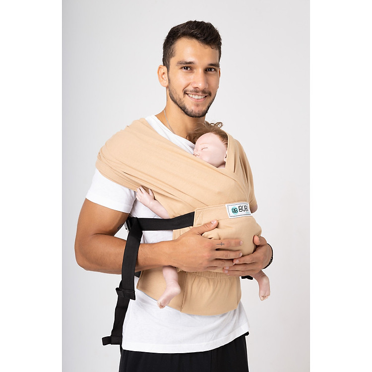 Địu vải BUBI Gen 3 COTTON 100% - XL Chính hãng Ưu đãi - Hình ảnh 5