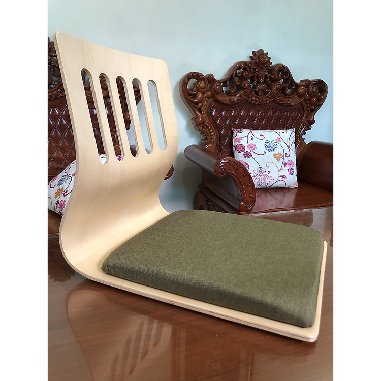 GHẾ NGỒI BỆT CÓ TỰA LƯNG UỐN CONG VIMOS (có nhiều màu để chọn)