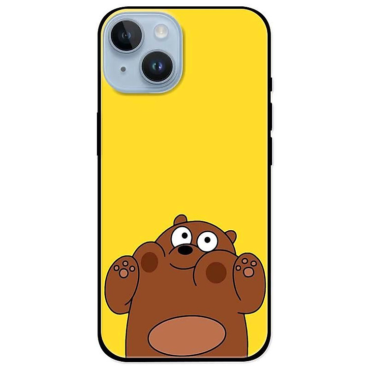 Ốp lưng dành cho Iphone 14 - Iphone 14 Plus - Iphone 14 Pro - Iphone 14 Pro Max - Gấu Vàng