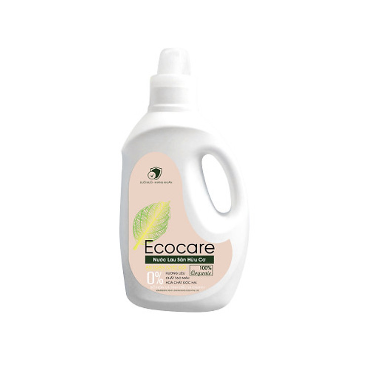 Nước Lau Sàn Hữu Cơ Bồ Hòn Ecocare - 100% thực vật, tinh dầu khử mùi, đuổi muỗi, chống trượt, kháng khuẩn - Chai 2000ml