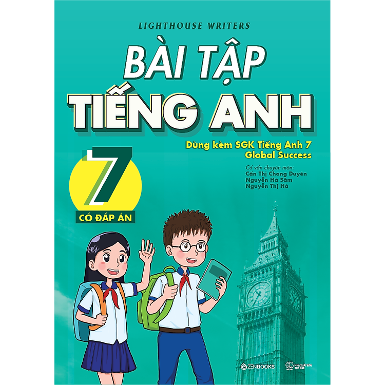 Bài Tập Tiếng Anh 7 - Có Đáp Án