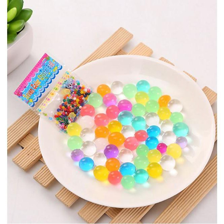 Combo 10 túi hạt tinh thể trồng cây không cần đất, mỗi túi 100 viên