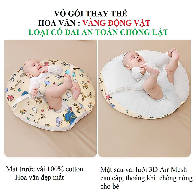 Gối chống trào ngược Babylux cho bé Chính hãng Ưu đãi