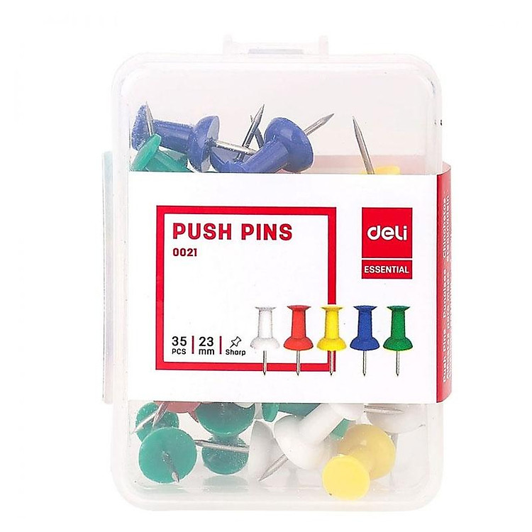 Ghim Mũ Nhựa Màu Deli 21 - Ảnh 5