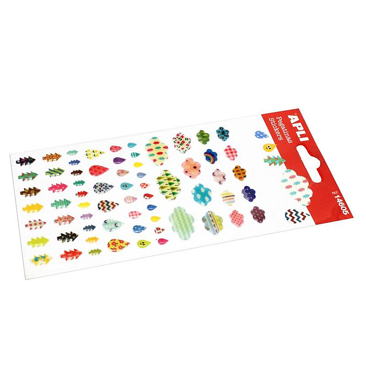 Sticker Mây, Giọt Nước Và Cây - APLI 14605 - Ảnh 3
