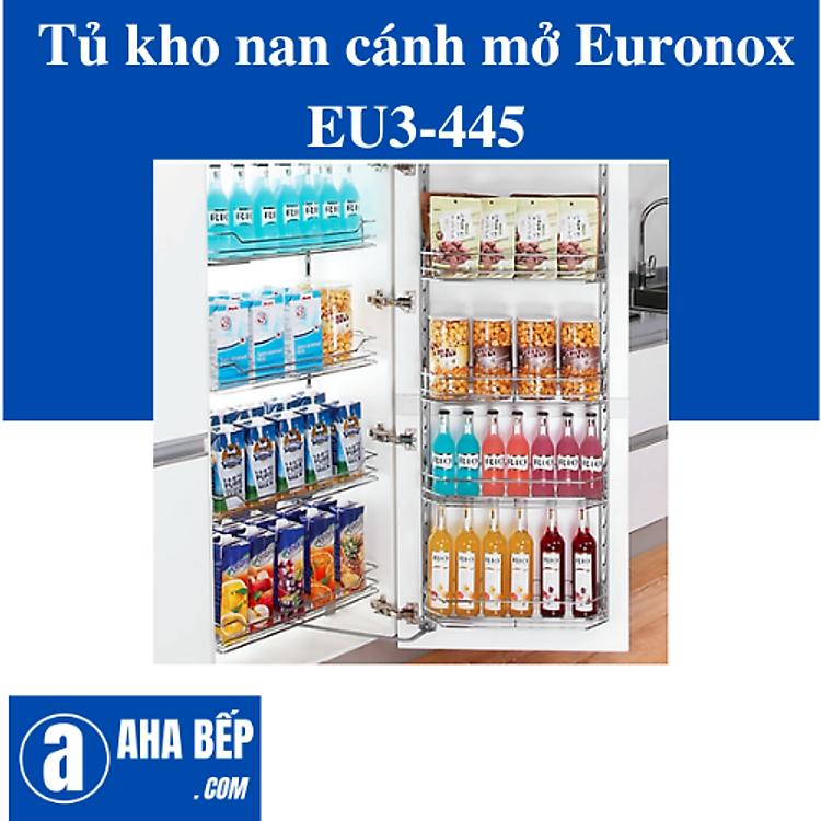 TỦ KHO NAN CÁNH MỞ - 4 TẦNG EURONOX EU3-445 - HÀNG CHÍNH HÃNG