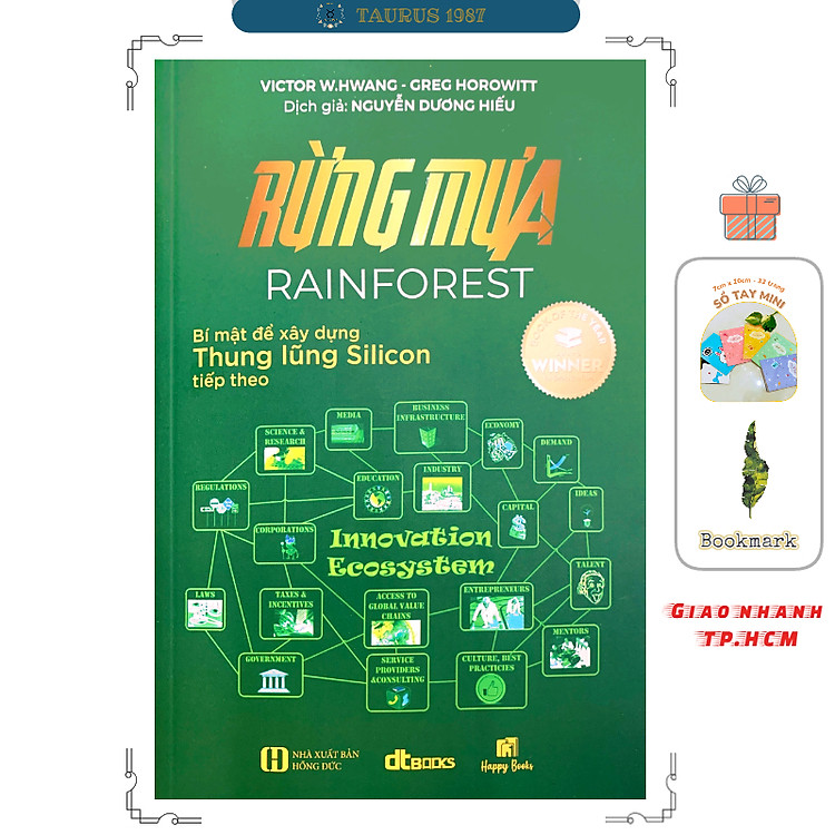 Rừng Mưa: Bí Mật Để Xây Dựng Thung Lũng Silicon Tiếp Theo (Tái bản 2023)