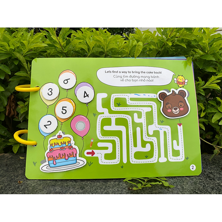 Học Liệu Montessori Song Ngữ Beezi Chính hãng Tiết kiệm - Hình ảnh 4