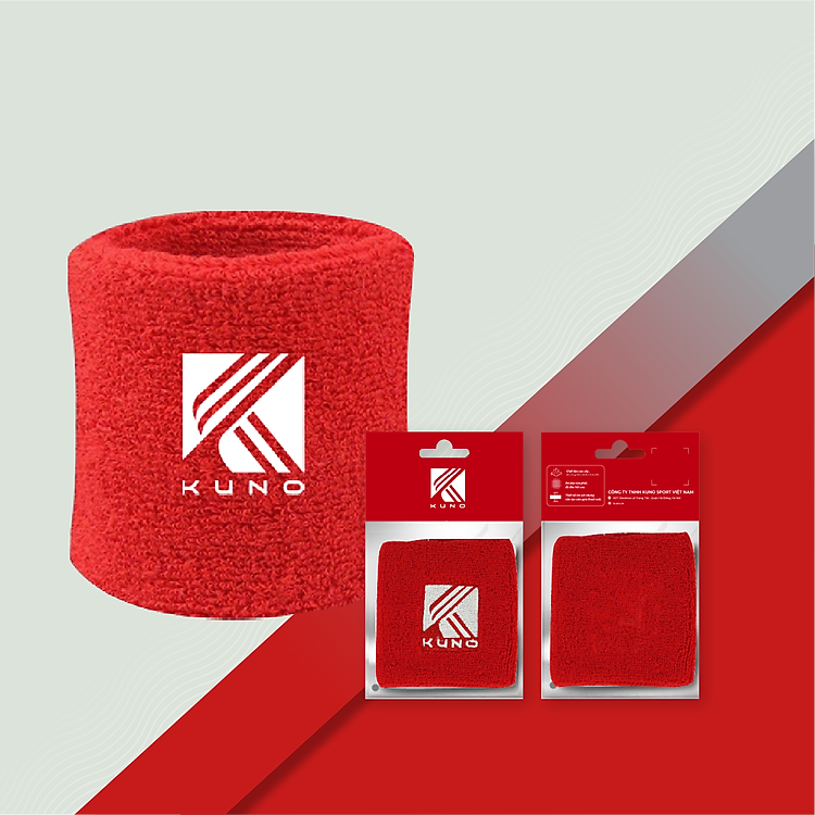 Băng Đô Cổ Tay KUNO Mềm Mại Thoáng Khí Thấm Hút Mồ Hôi Tốt