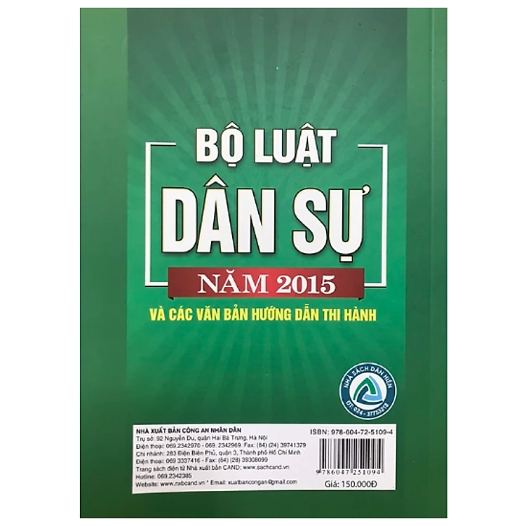 Bộ luật dân sự năm 2015 và các văn bản hướng dẫn thi hành - Ảnh 3