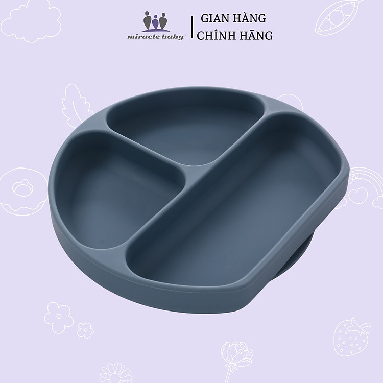 Tìm mua tại Avakids:Khay ăn dặm Silicon Miraclebaby - Xanh đậm, tràn ngập Khuyến mãi, Ưu đãi