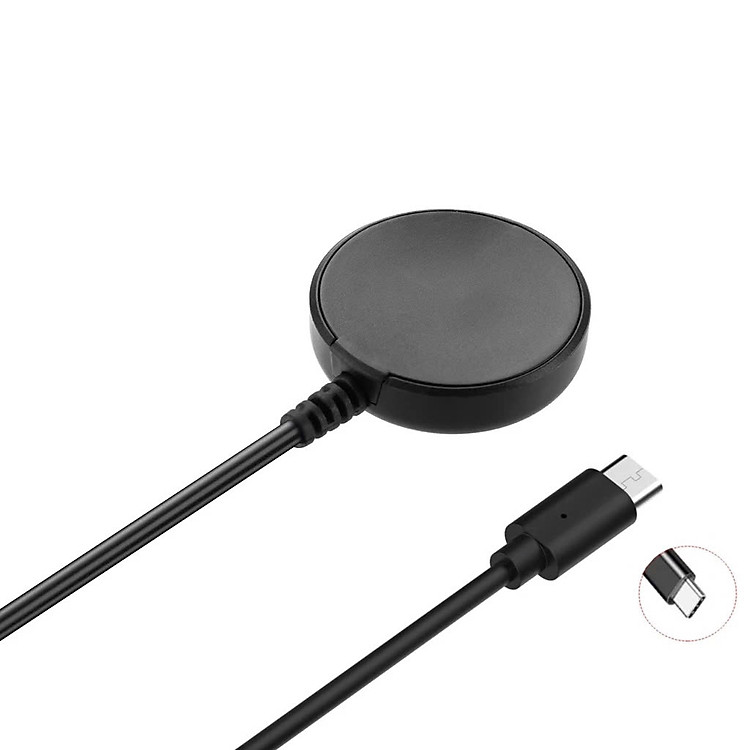 Đế sạc đồng hồ Cho samsung galaxy Watch 4/watch5/Watch 5pro(chân type c) Dock Sạc Dành Cho Samsung Galaxy Watch 6/ Galaxy Watch 5/ Galaxy Watch 5 Pro/ Galaxy Watch 4/ Galaxy Watch 3 Cổng Type C - Hàng Nhập Khẩu