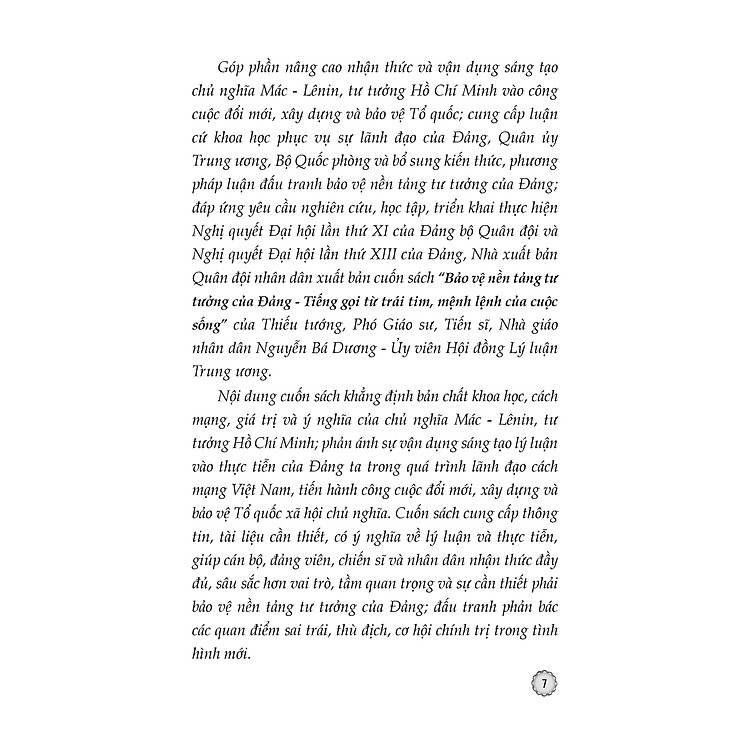 Bảo Vệ Nền Tảng Tư Tưởng Của Đảng Tiếng Gọi Từ Trái Tim, Mệnh Lệnh Của Cuộc Sống - Ảnh 5