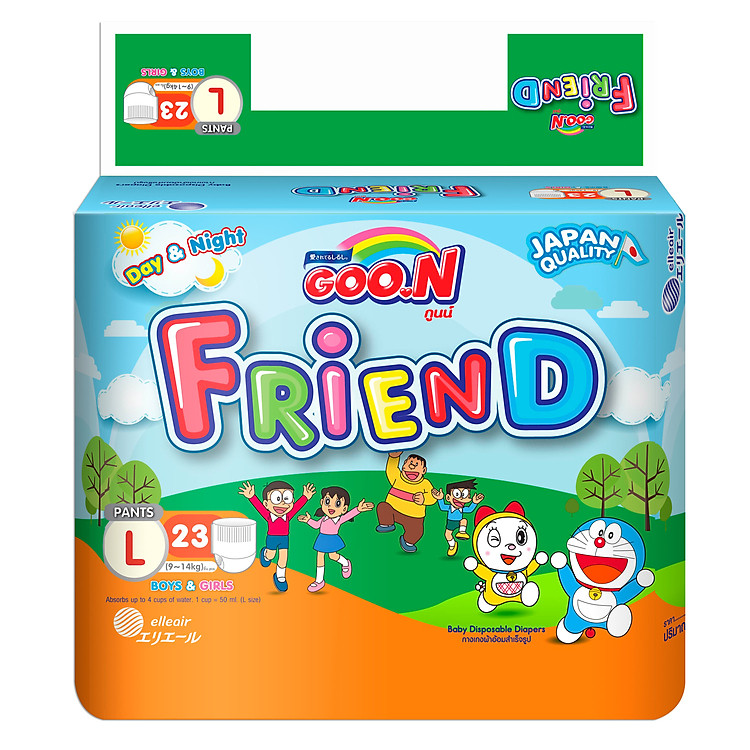 Tã Quần Goo.n Friend Gói Đại L23 (23 Miếng)