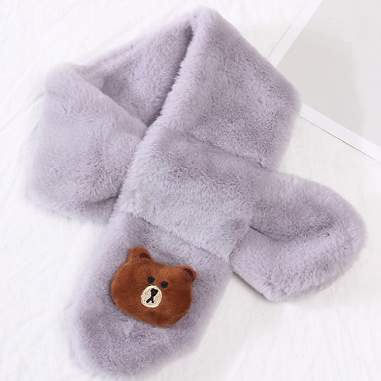 Khăn Quàng Cổ Họa Tiết Nhồi Bông Cho Bé HN020