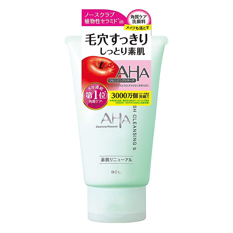 Sữa Rửa Mặt Aha Từ Trái Cây Cleansing Research Wash Cleansing B (120g)