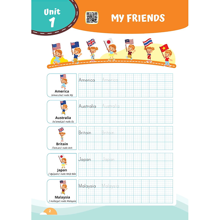 Luyện Viết Chữ Từ Vựng Tiếng Anh Theo Chương Trình Sách Giáo Khoa 4 - Ảnh 3