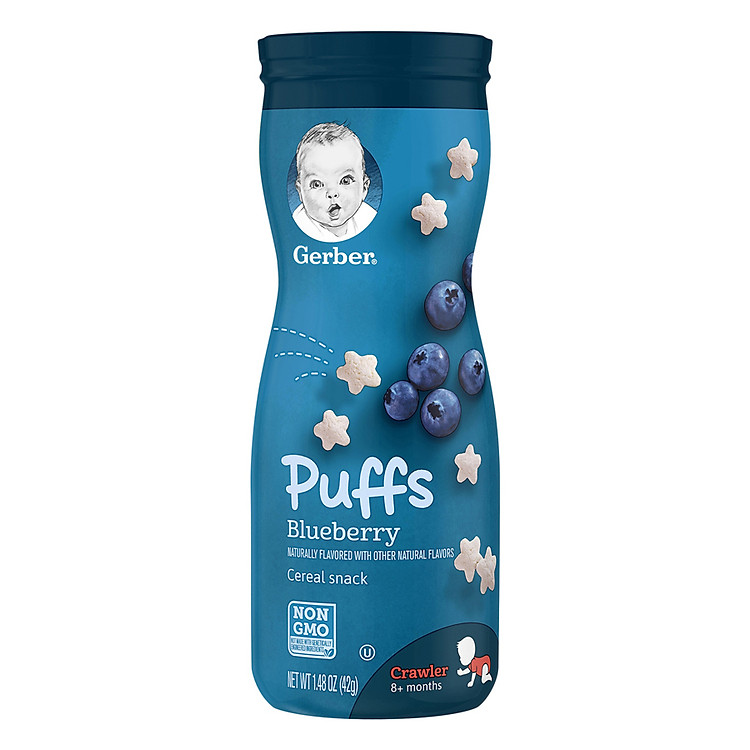 Bánh Ăn Dặm Gerber Vị Việt Quất (42g)