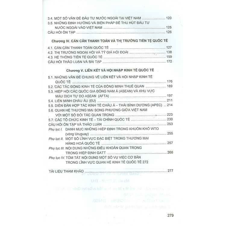 Giáo Trình Kinh Tế Quốc Tế - Ảnh 4
