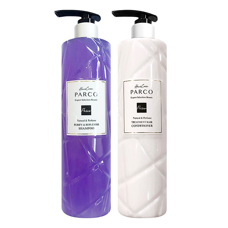 Combo Dầu Gội Và Dầu Xả Parco - Phục Hồi Tóc Hư Tổn (400ml / chai)