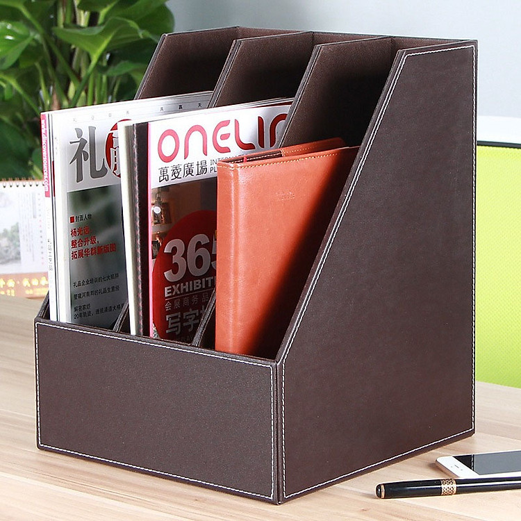 Bộ Văn Phòng Phẩm Da Cao Cấp (8 sản phẩm) - Ảnh 3