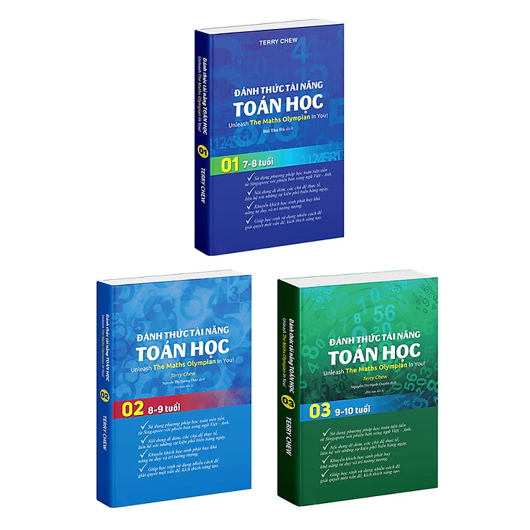 Đánh Thức Tài Năng Toán Học 1, 2, 3