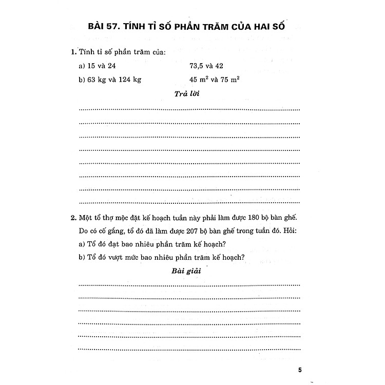 Vở Bài Tập Nâng Cao Toán 5 (Tập 2) - Ảnh 7