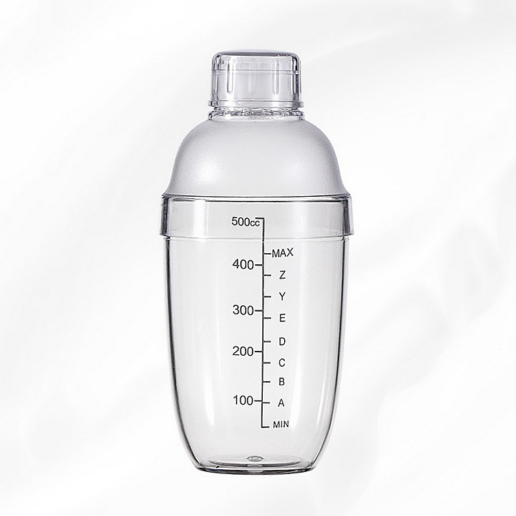 Bình pha chế trà sữa Shaker 530ml (loại tốt)