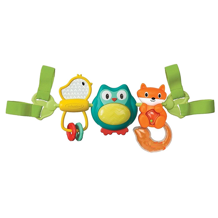 Đồ Chơi Treo Nôi/Xe Đẩy/ Cũi/ Ghế Infantino -Tặng Thước đo Chiều Cao Và Thị Lực