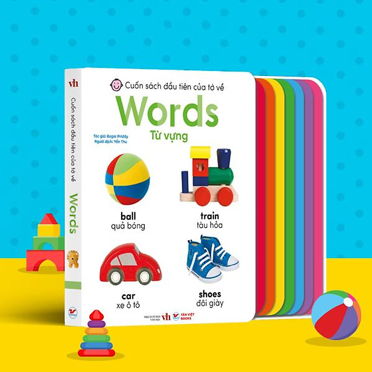 Cuốn Sách Đầu Tiên Của Tớ Về - Words - Từ Vựng (Song Ngữ Anh-Việt) - Ảnh 2
