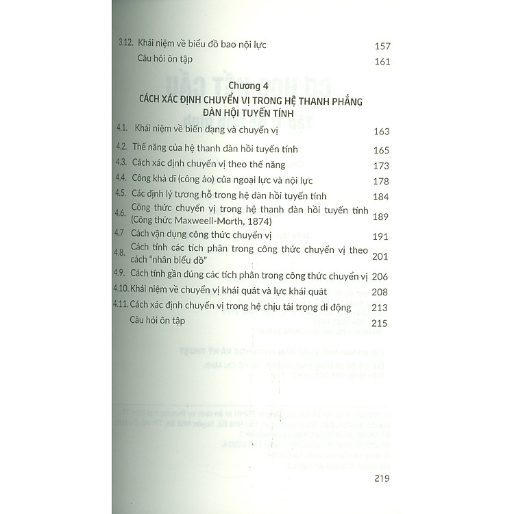 Cơ Học Kết Cấu - Tập 1: Hệ Tĩnh Định (Tái bản 2024) - Ảnh 6