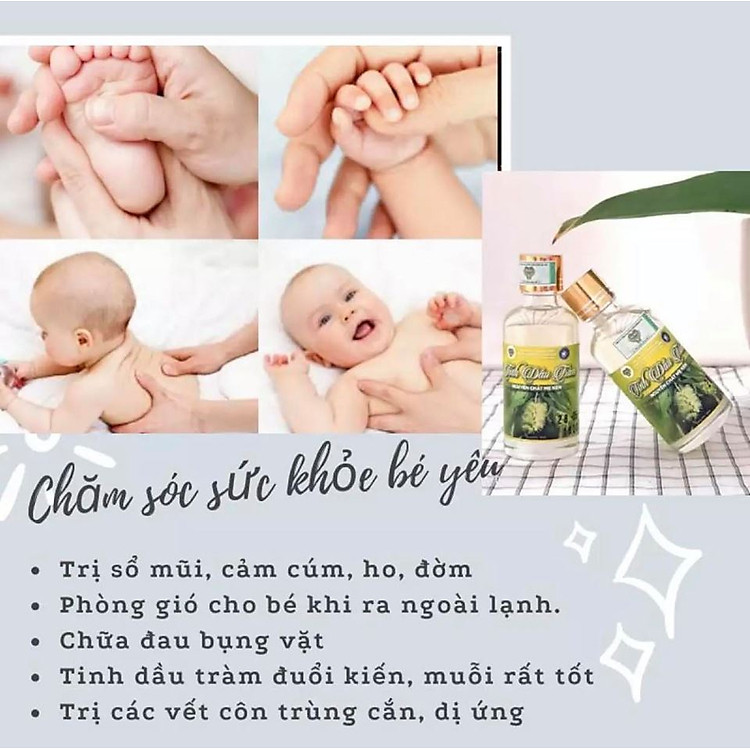 Tinh Dầu Tràm Nguyên Chất Mẹ Ken 100ml Chính hãng Ưu đãi - Hình ảnh 4