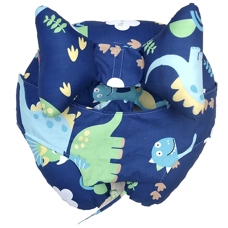 Gối cho bé - Gối chữ C tai voi Goldcat