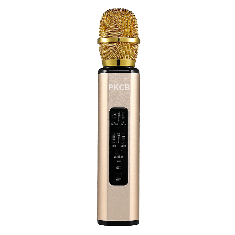 Micro karaoke kèm Loa bluetooth nhập khẩu cao Cấp Cắm thẻ nhớ 3 trong 1 Hàng chính hãng