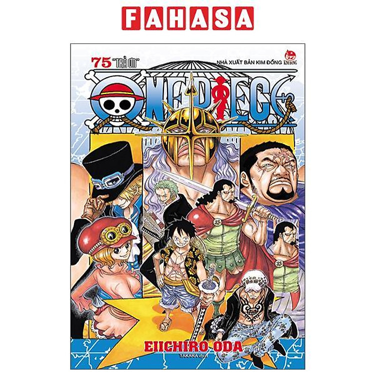 Sách - One Piece - Tập 75 - Trả Ơn (Tái Bản 2025)