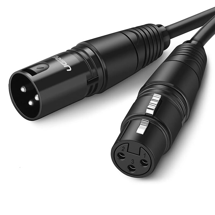 Cáp âm thanh nối dài Cannon Microphone Audio 15M màu Đen UGREEN 20716Av130 - Hàng chính hãng