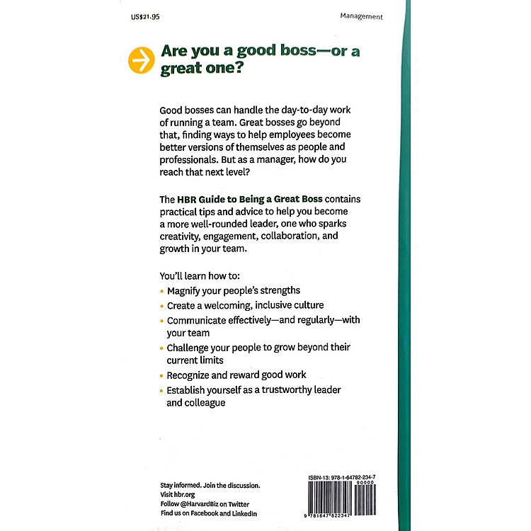 HBR Guide To Being A Great Boss - Ảnh 3