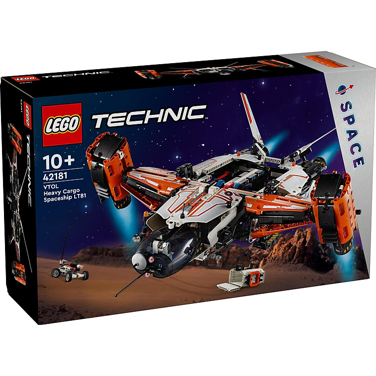 Mua LEGO TECHNIC 42181 Tàu vũ trụ VTOL LT81 Chính hãng Giá rẻ - Hình ảnh 2