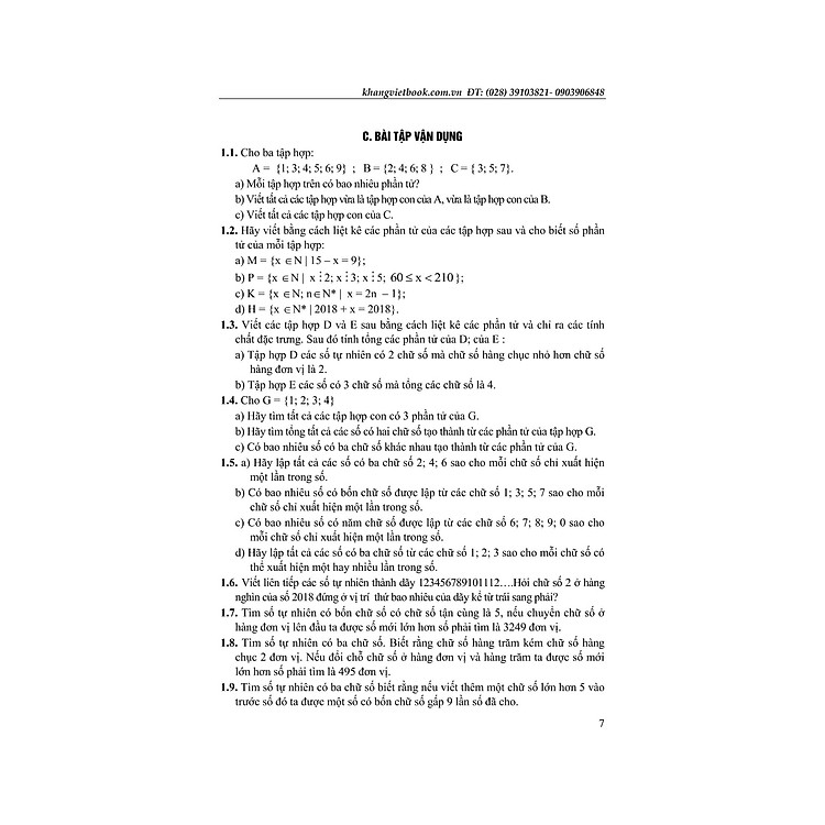 Phát Triển Tư Duy Sáng Tạo Giải Toán 6 - Tập 1 - Ảnh 5